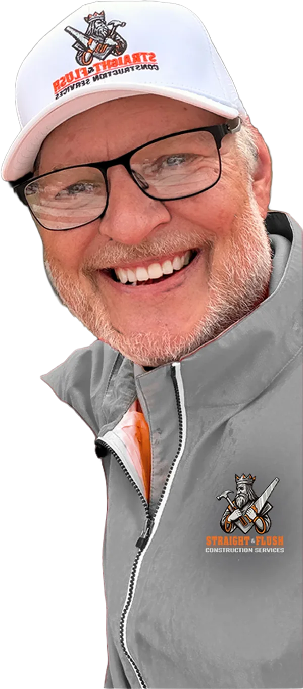 Corey "Big Cat" Castner, founder of Straight Flush Construction Services